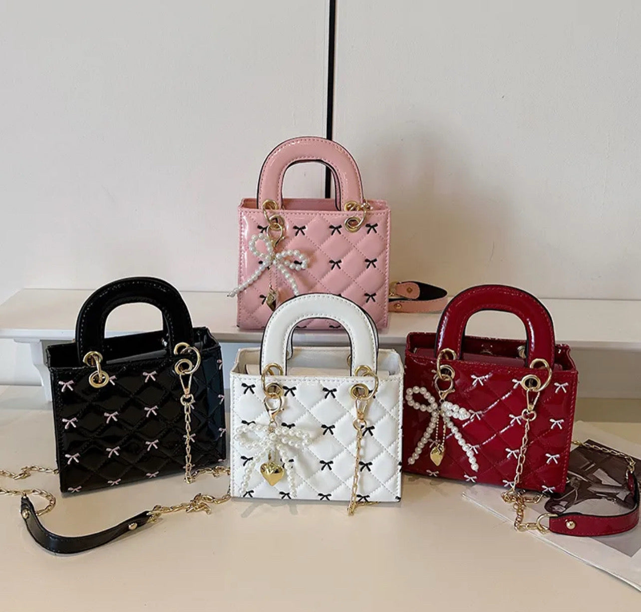 Versatile Bow Crossbody Bag (PRE ORDER)