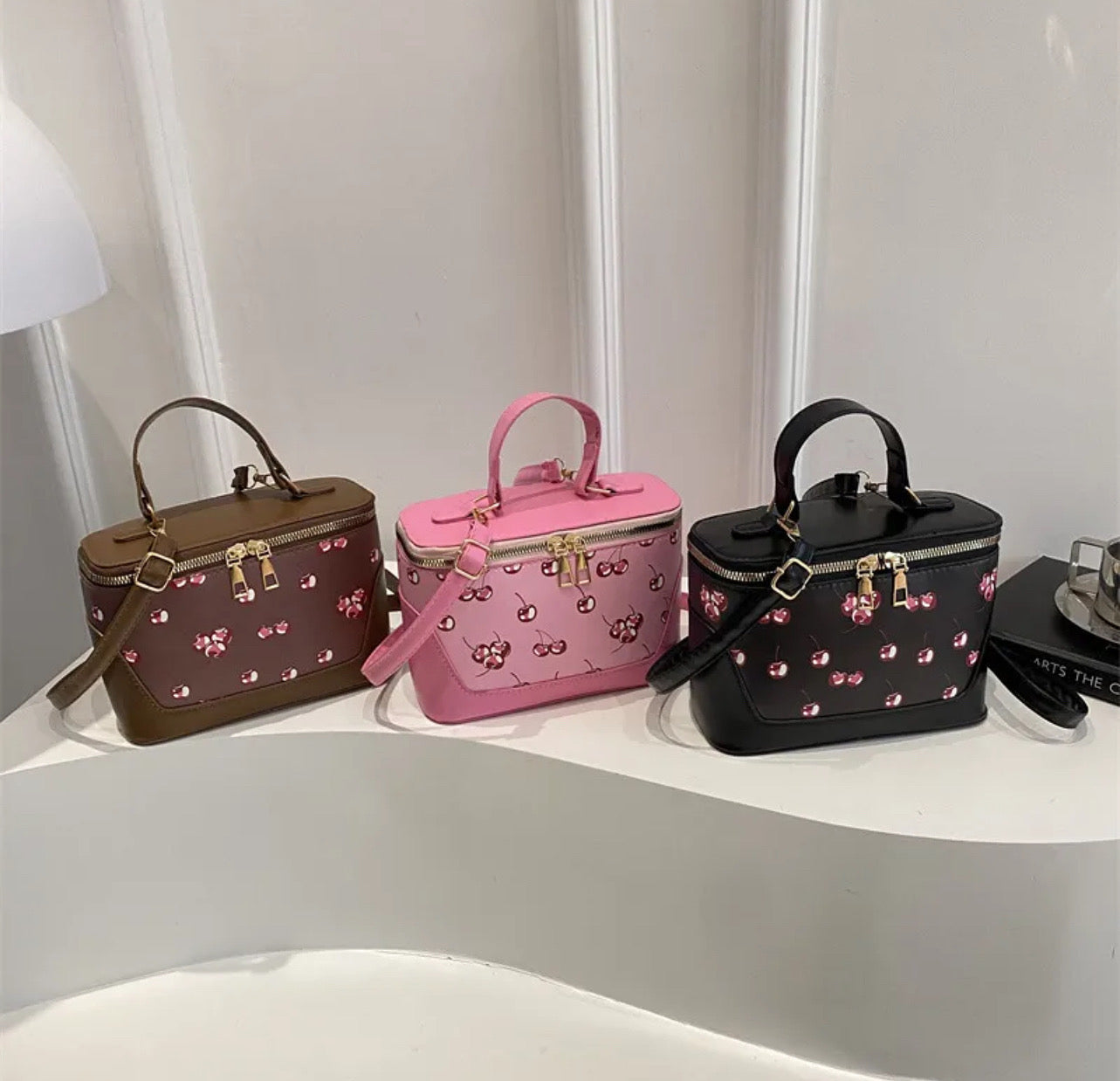 Cherry Box Crossbody Hand Bag (PRE ORDER)