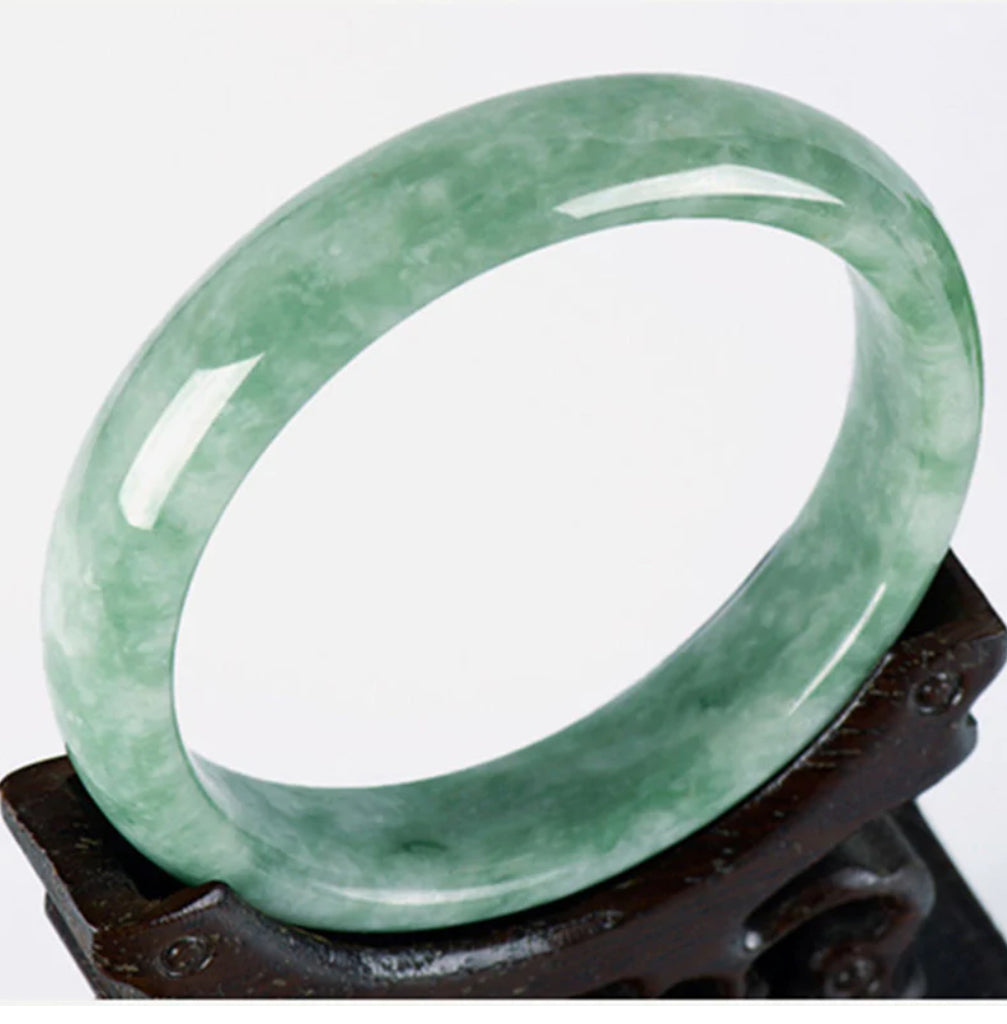 Buddha Stone Jade Prosperity Bangle