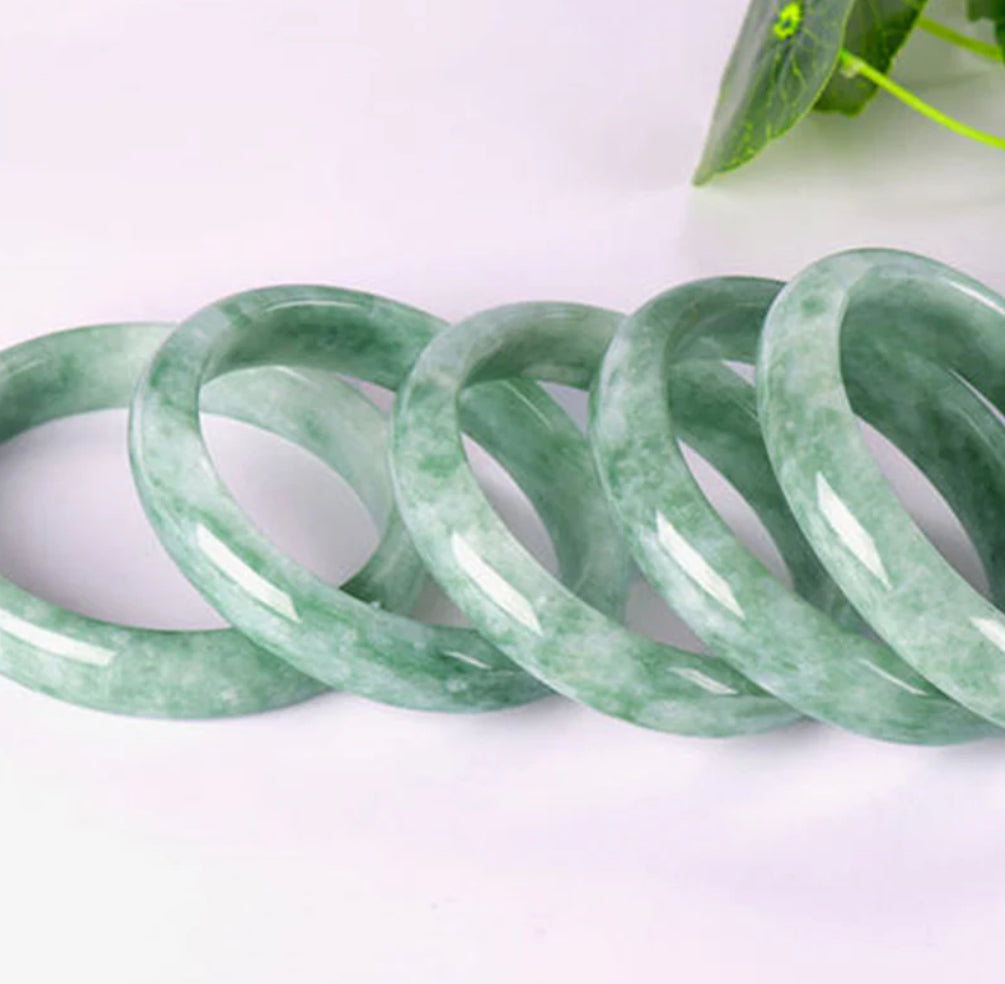Buddha Stone Jade Prosperity Bangle